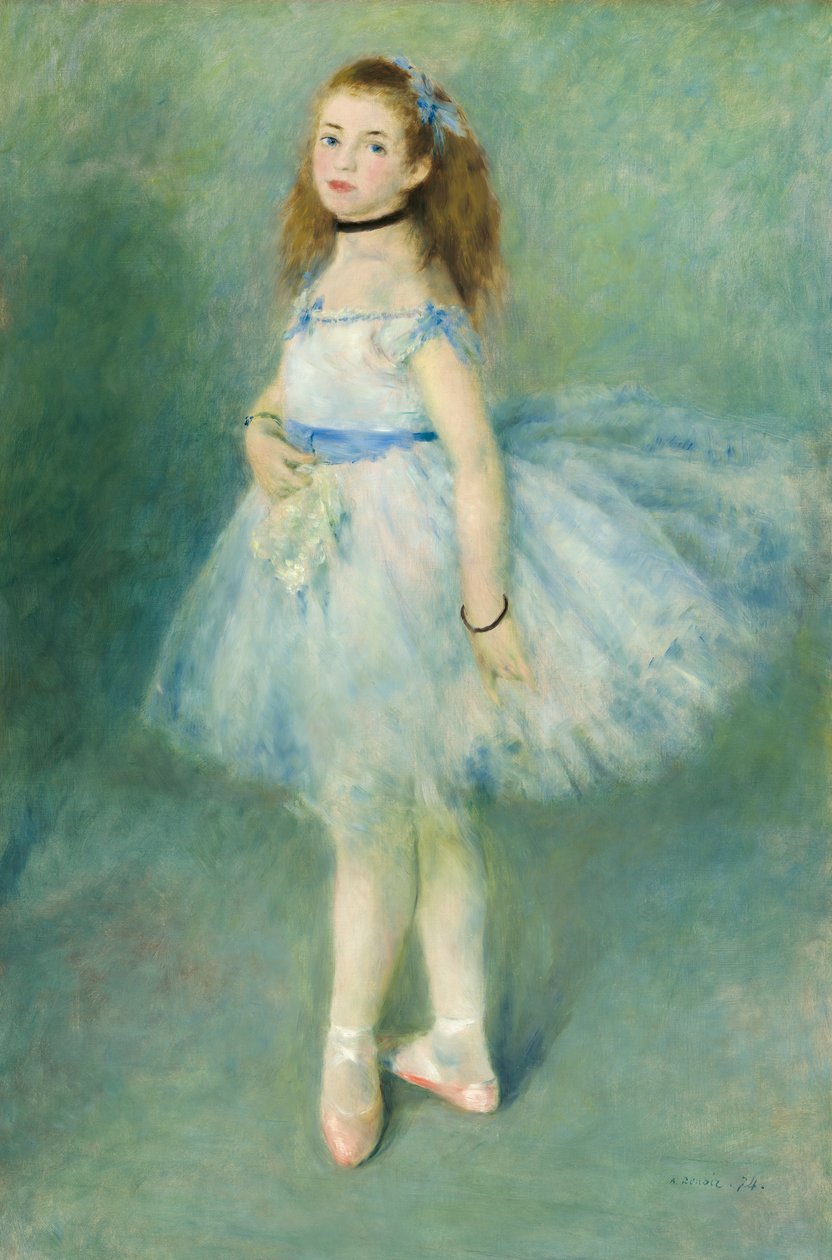 Die Tänzerin, 1874 von Pierre Auguste Renoir