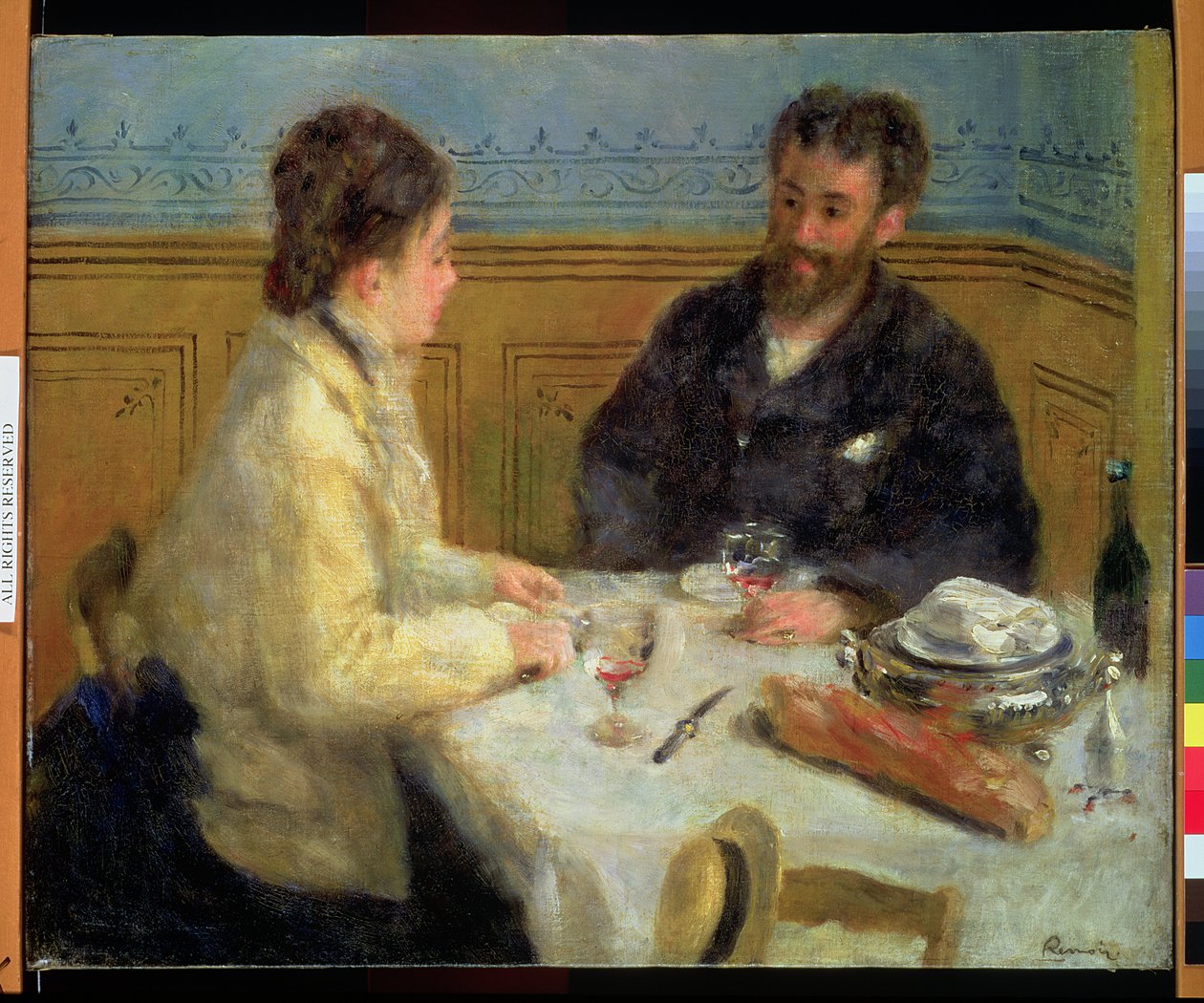 Das Mittagessen von Pierre Auguste Renoir