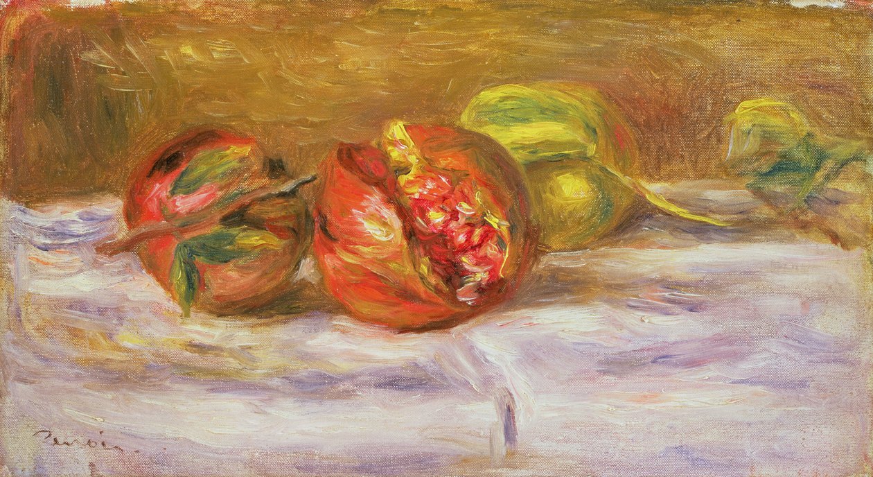 Zwei Granatäpfel, ca. 1910 von Pierre Auguste Renoir