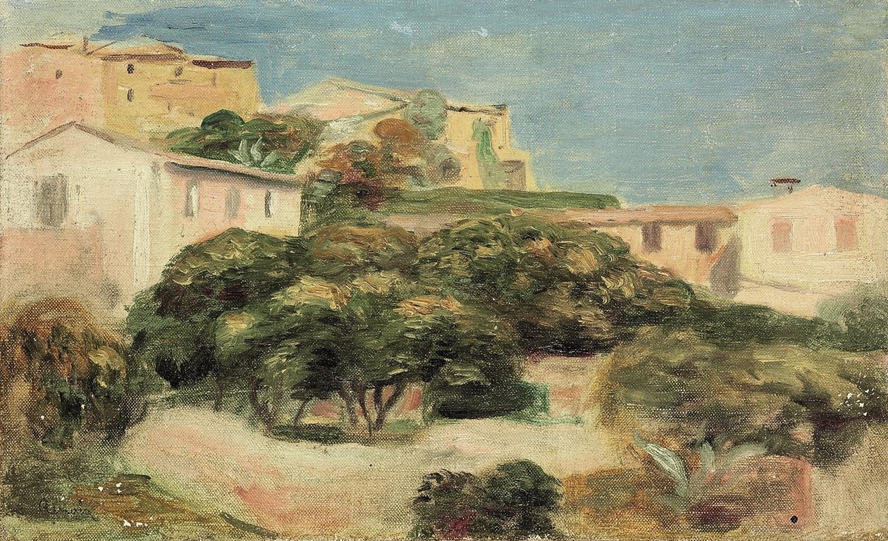 Ansicht von Cagnes von Pierre Auguste Renoir