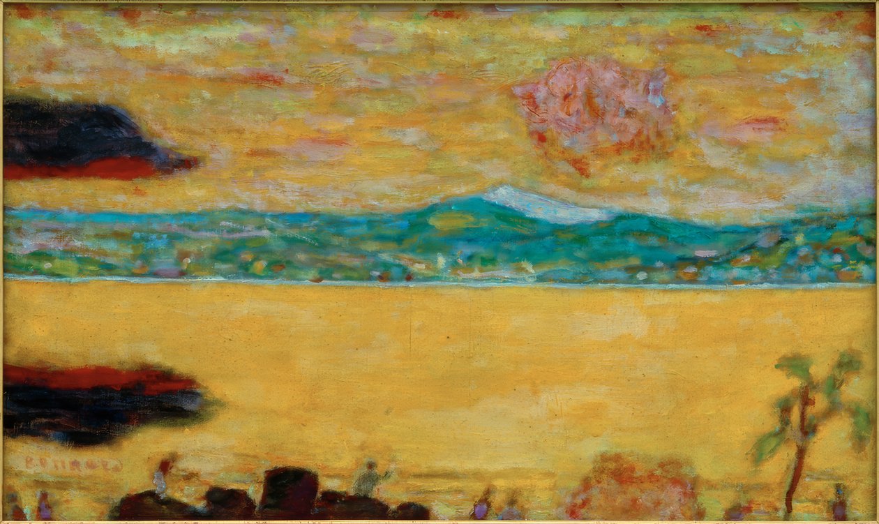 Der Golf von Saint-Tropez von Pierre Bonnard