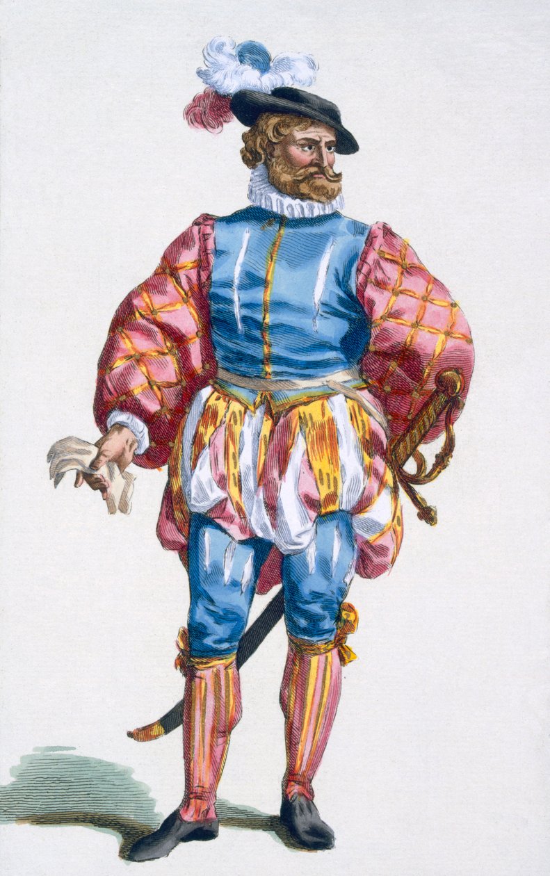 Offizier der Schweizer Armee, 1780 von Pierre Duflos