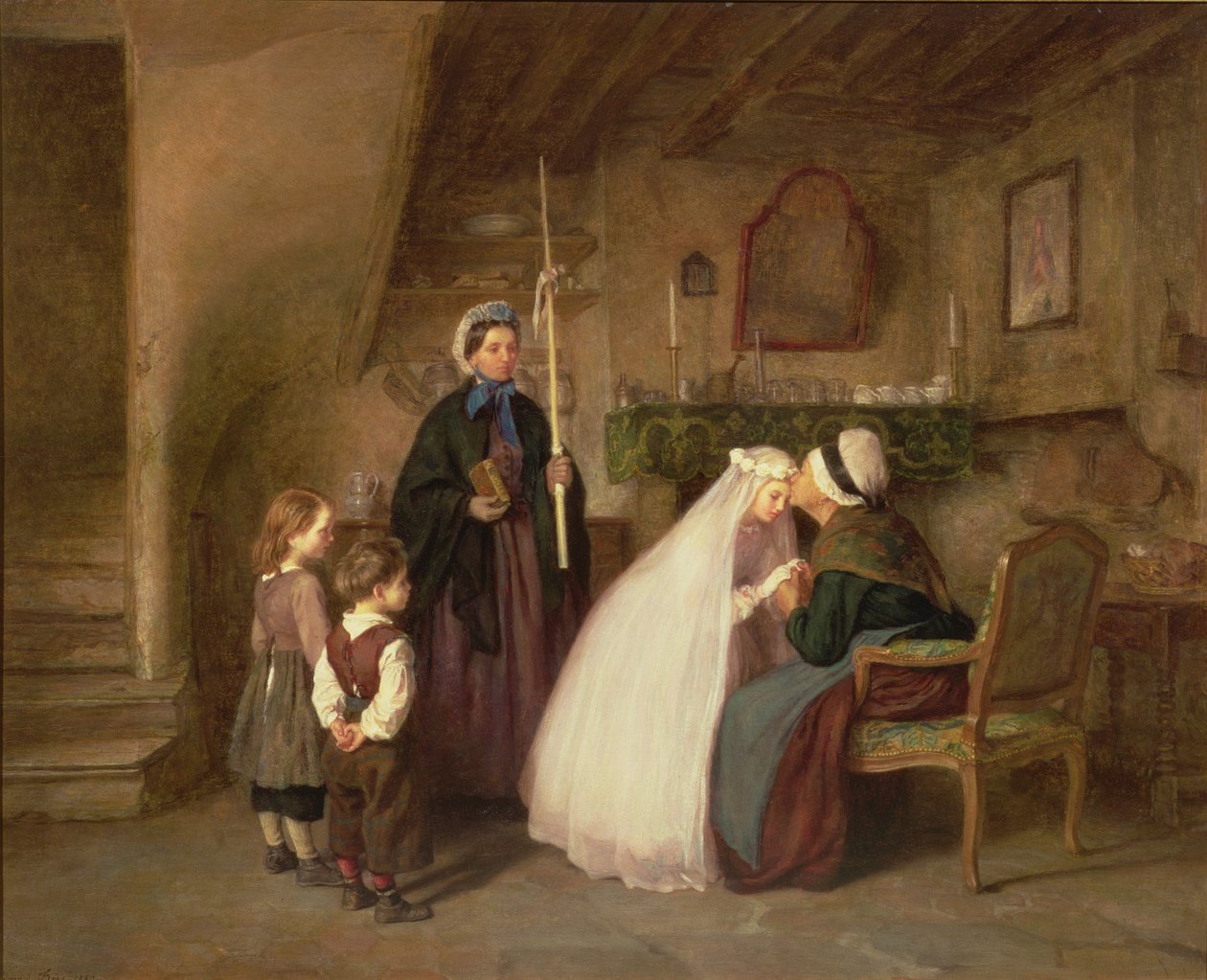 Die erste Kommunion von Pierre Edouard Frere