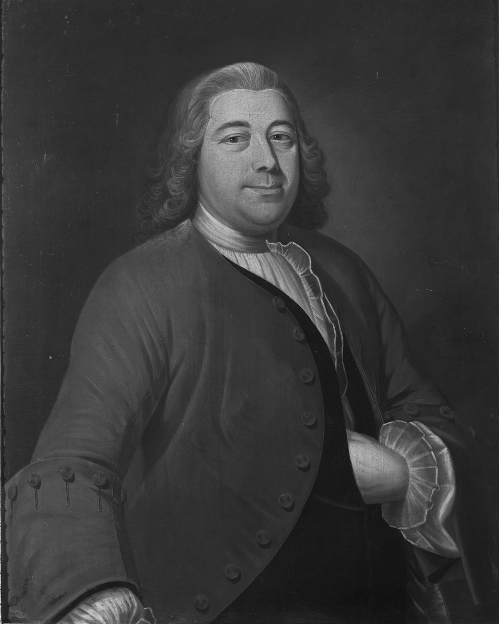 Cornelis Swanenburg (1699-1750) von Pierre Frédéric de la Croix