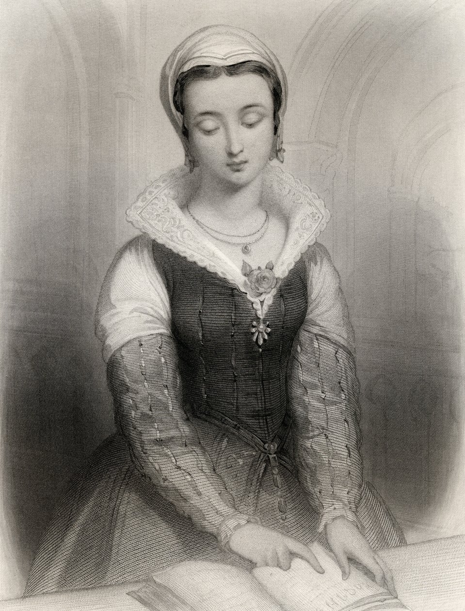 Lady Jane Grey (1537-54) Illustration aus 