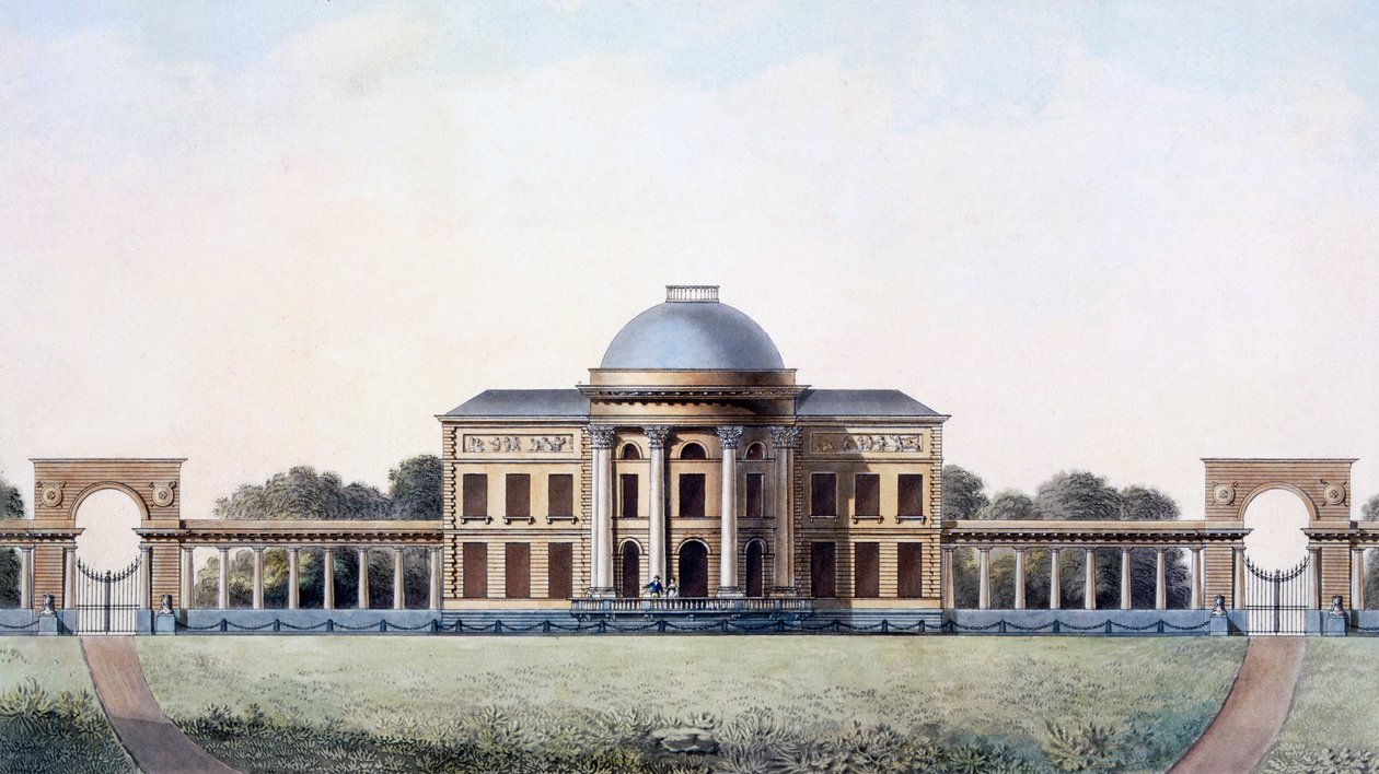 Château de Saint André, in der Nähe von Brügge, aus 