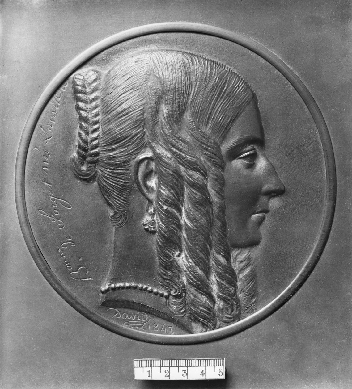 Baronne de Forget, geborene Lavalette, 1847 von Pierre Jean David d