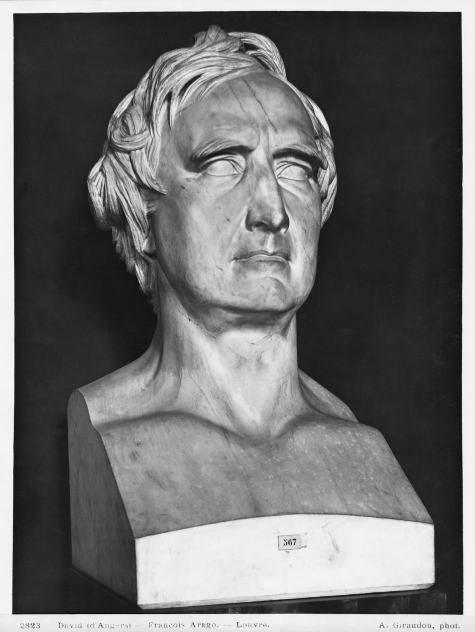 Dominique Francois Arago, 1839 (Marmor) von Pierre Jean David d