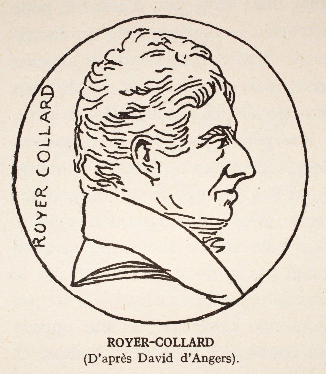 Royer-Collard von Pierre Jean David d