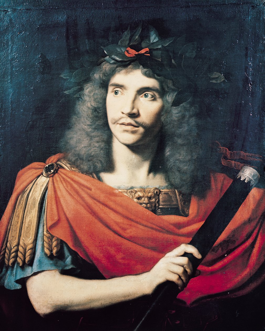 Molière in der Rolle des Cäsar in 