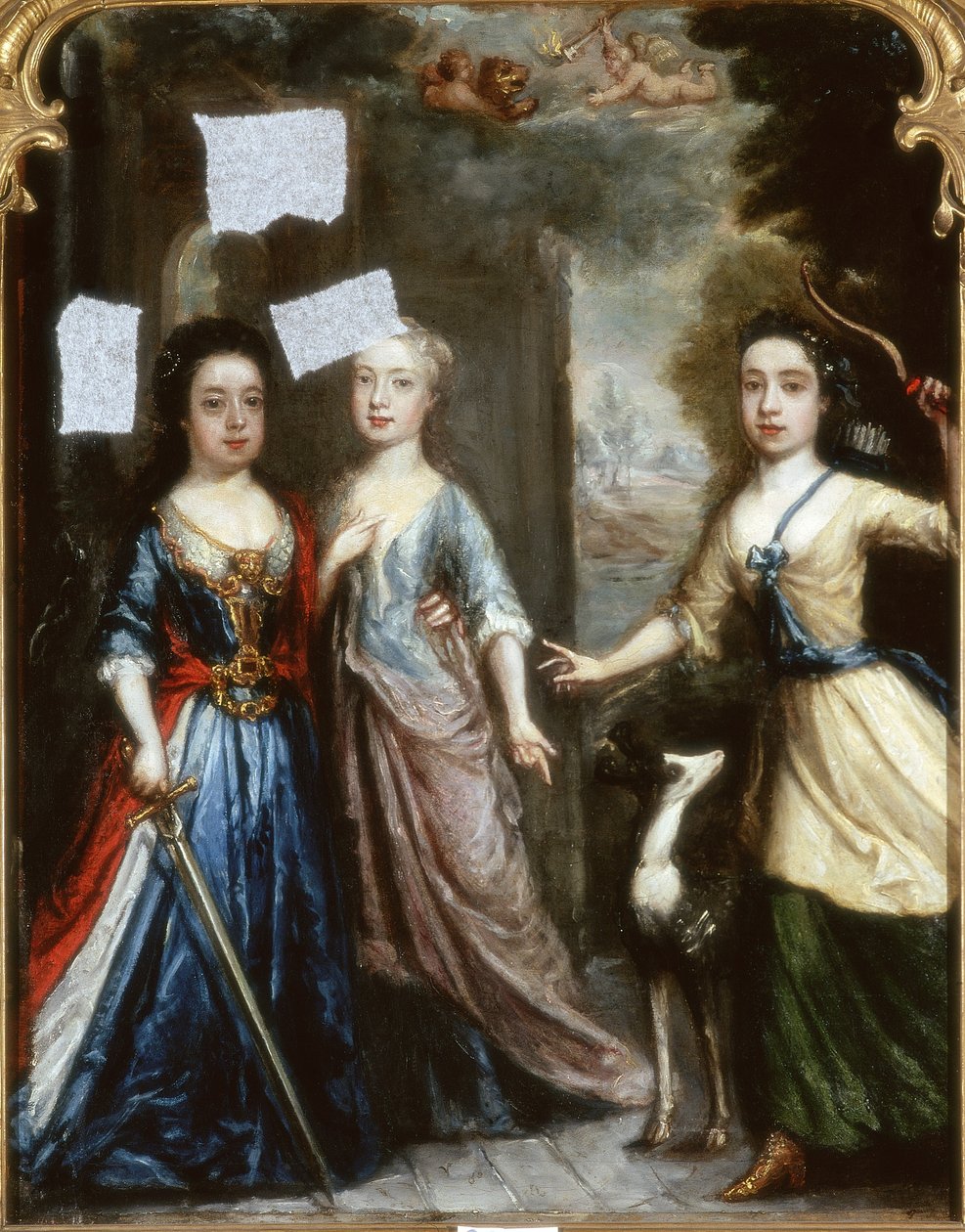 Porträt von drei Kindern von Pierre Mignard