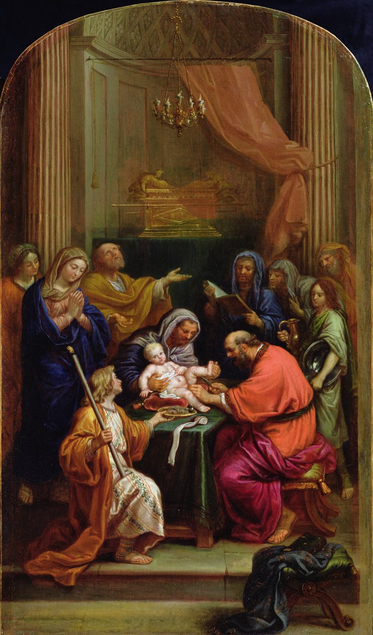 Die Beschneidung Jesu Christi von Pierre Mignard