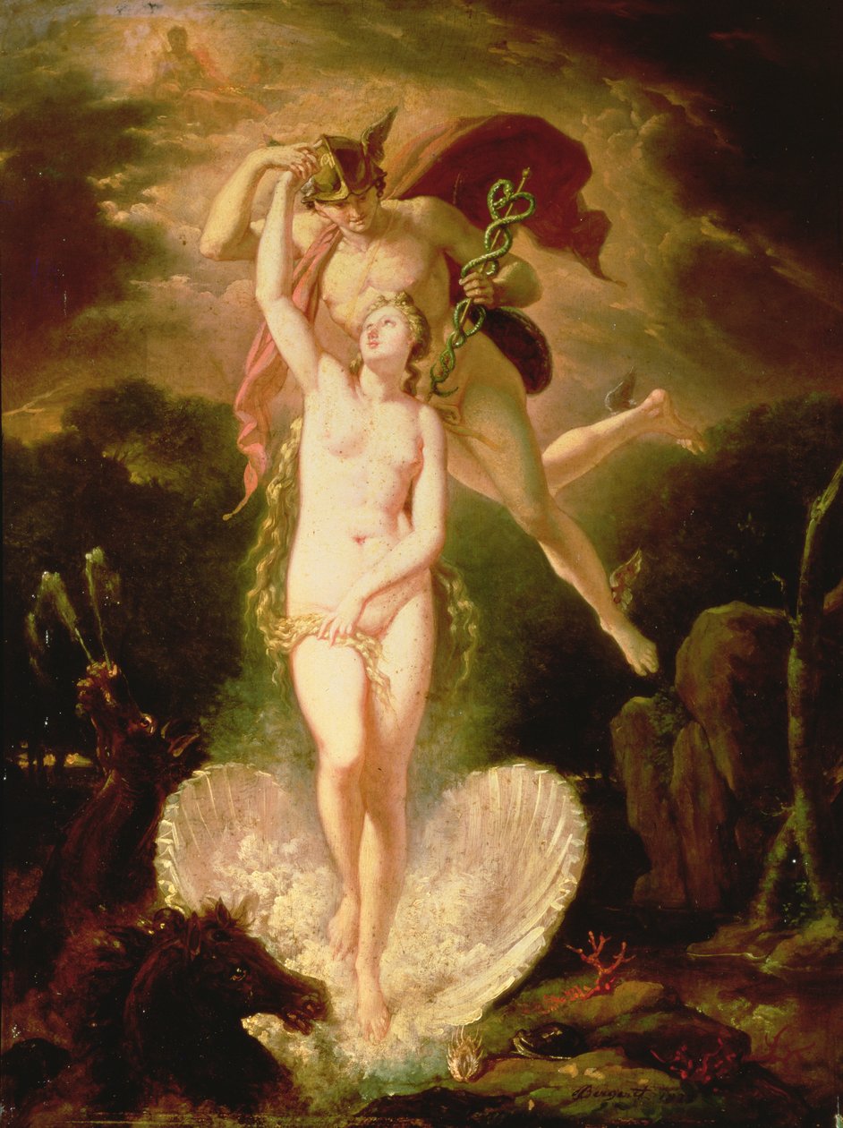 Venus und Merkur von Pierre Nolasque Bergeret