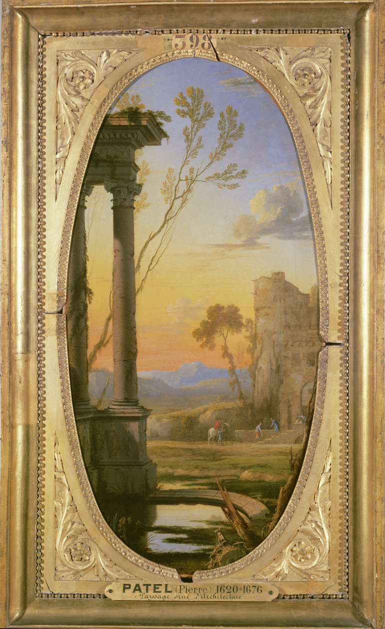 Paysage Composé, der Reisende von Pierre Patel