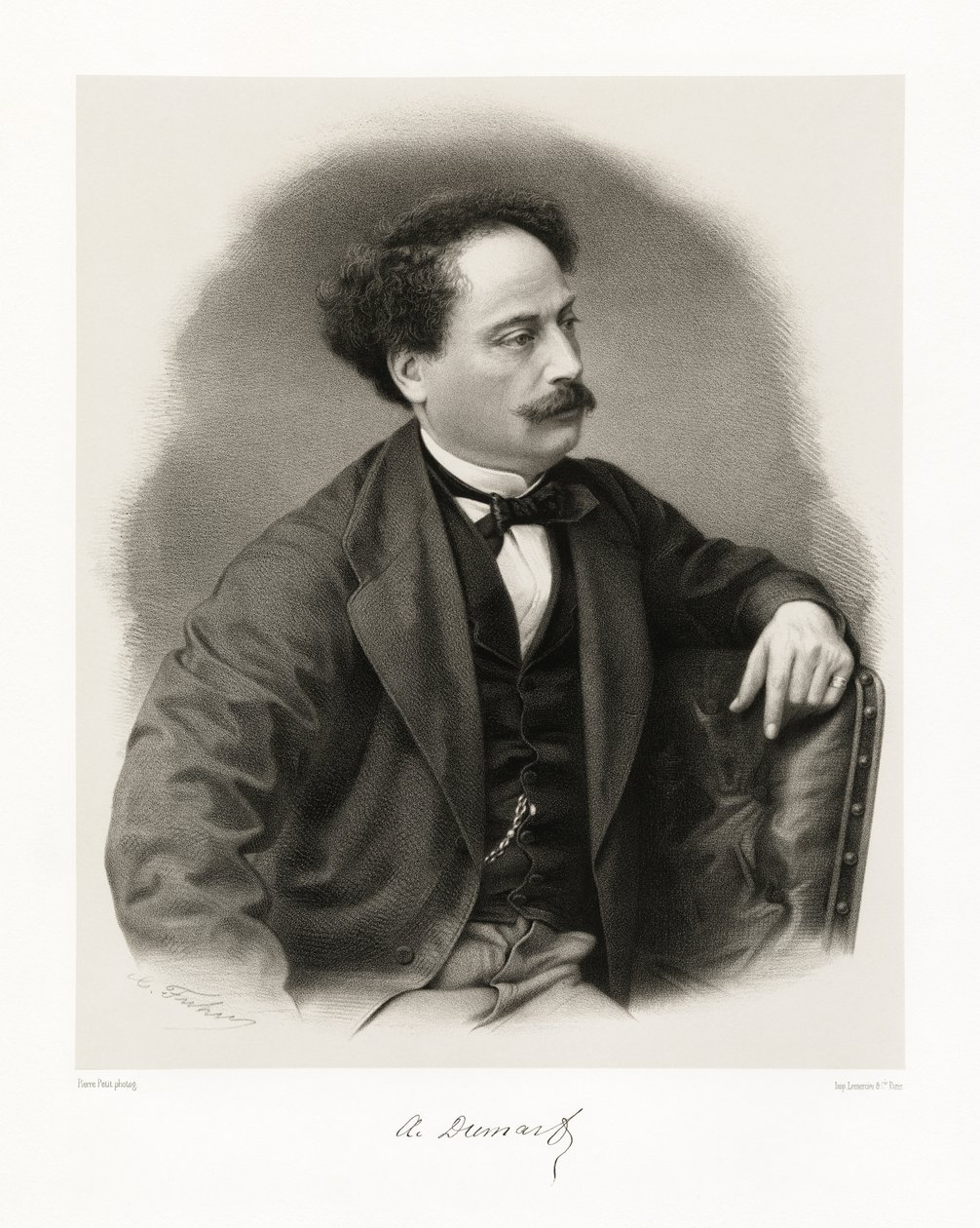 Alexandre Dumas von Pierre Petit