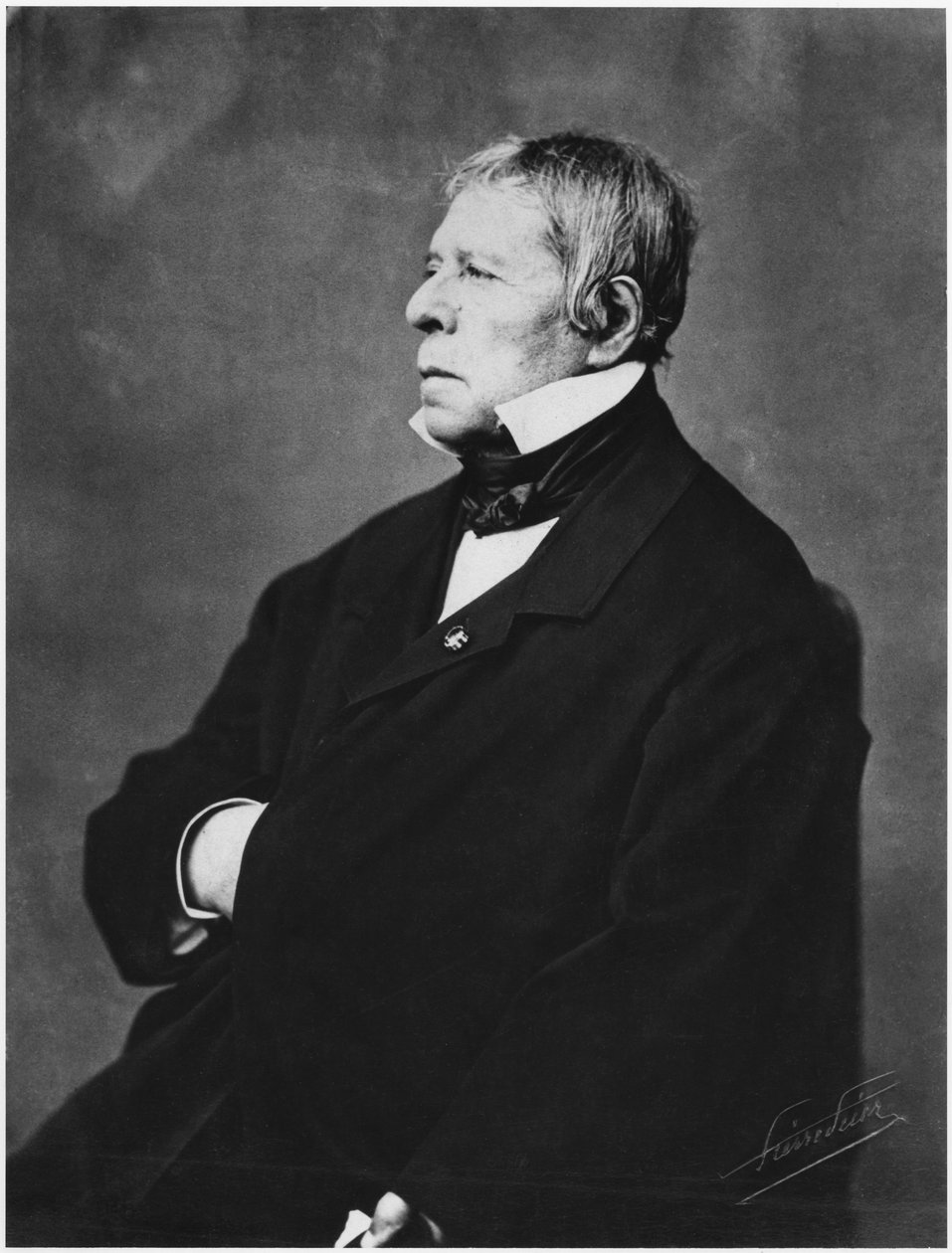 Jean Auguste Dominique Ingres (1780-1867) von Pierre Petit