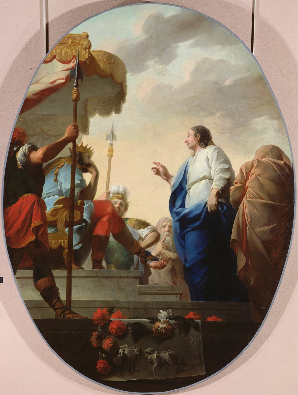 Joseph erklärt die Träume des Pharao von Pierre Subleyras
