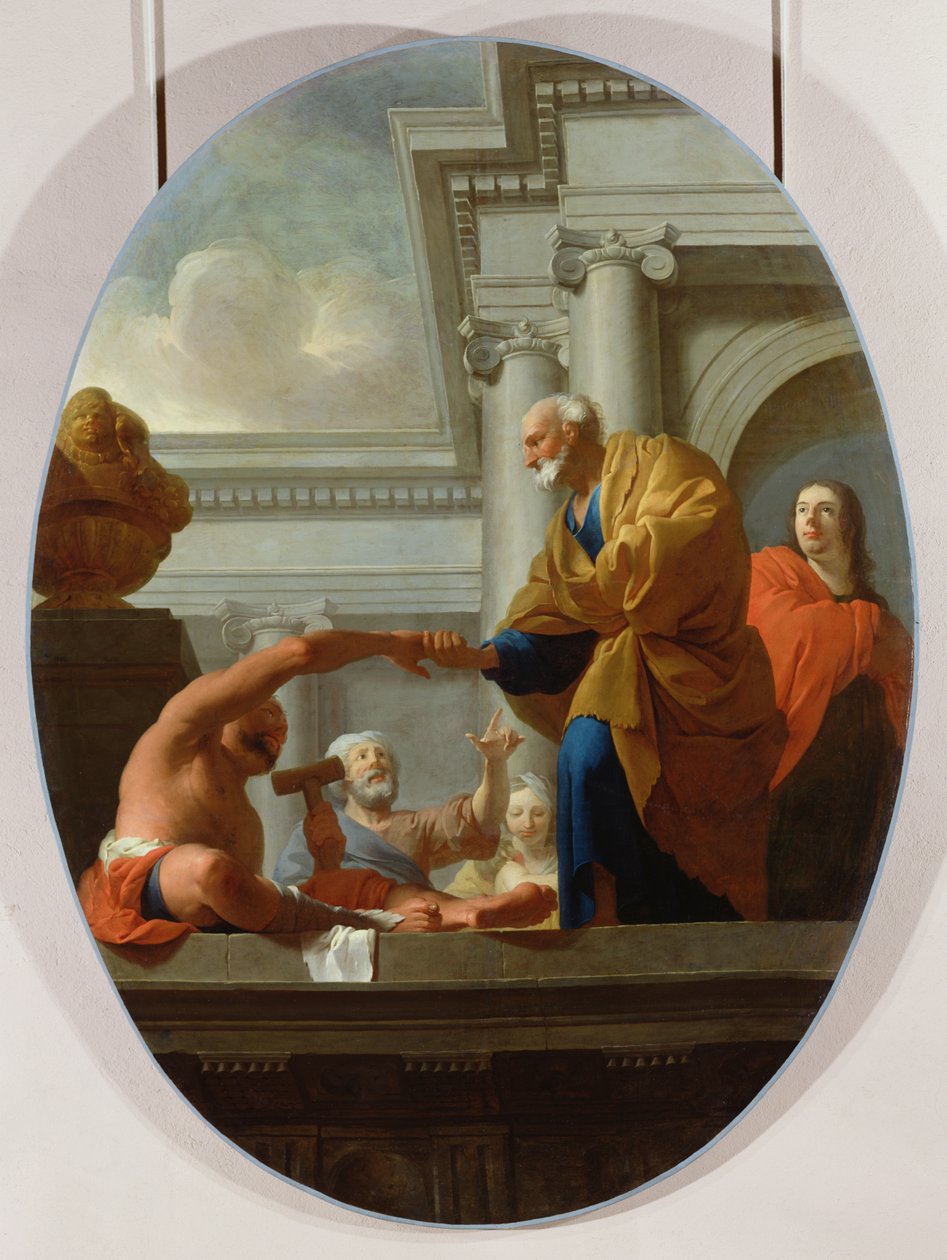 St. Peter heilt einen Gelähmten von Pierre Subleyras