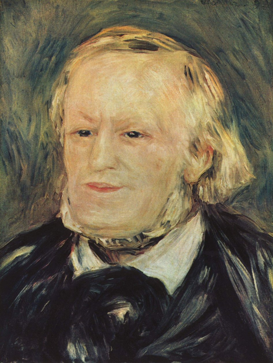 Porträt von Richard Wagner von Pierre Auguste Renoir
