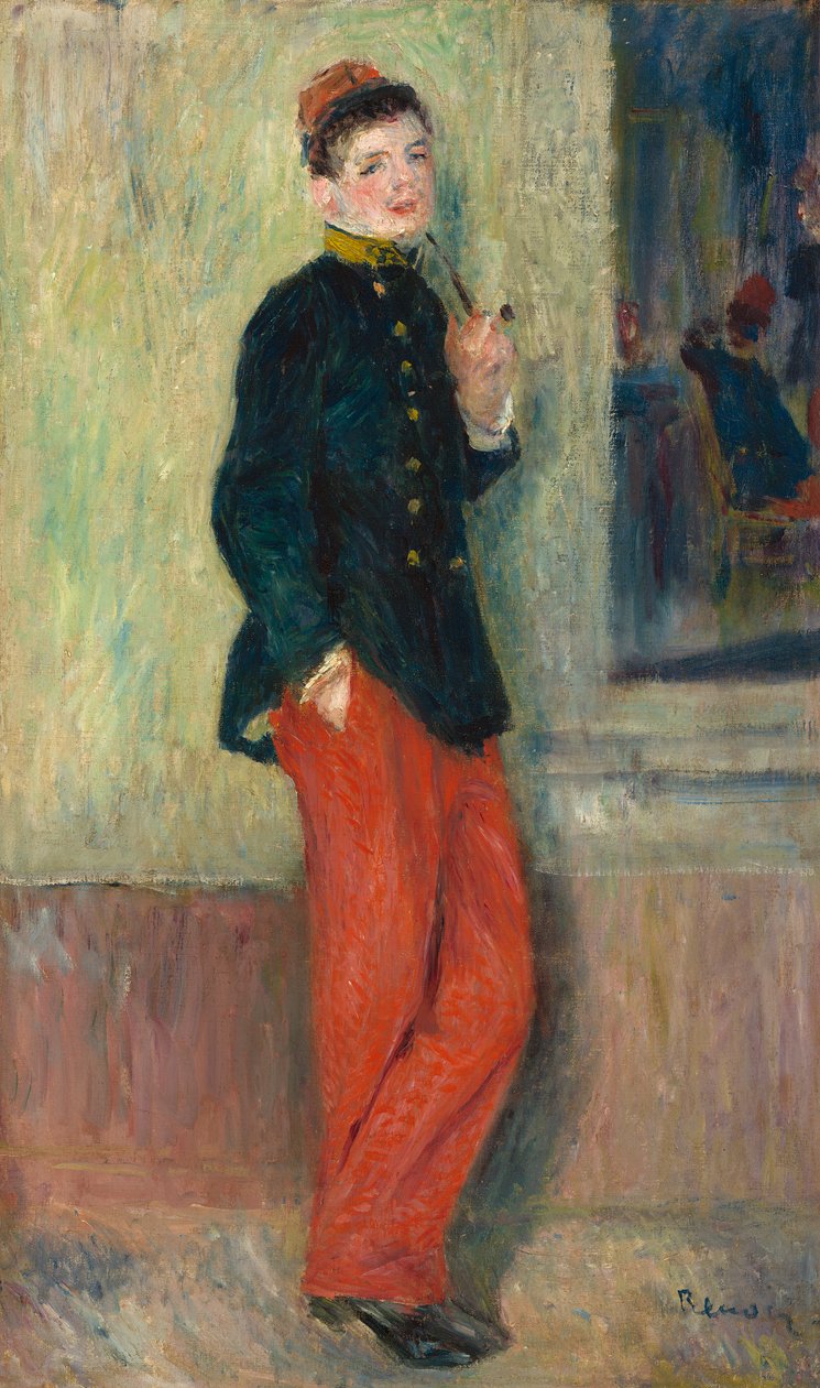 Der junge Soldat von Pierre Auguste Renoir