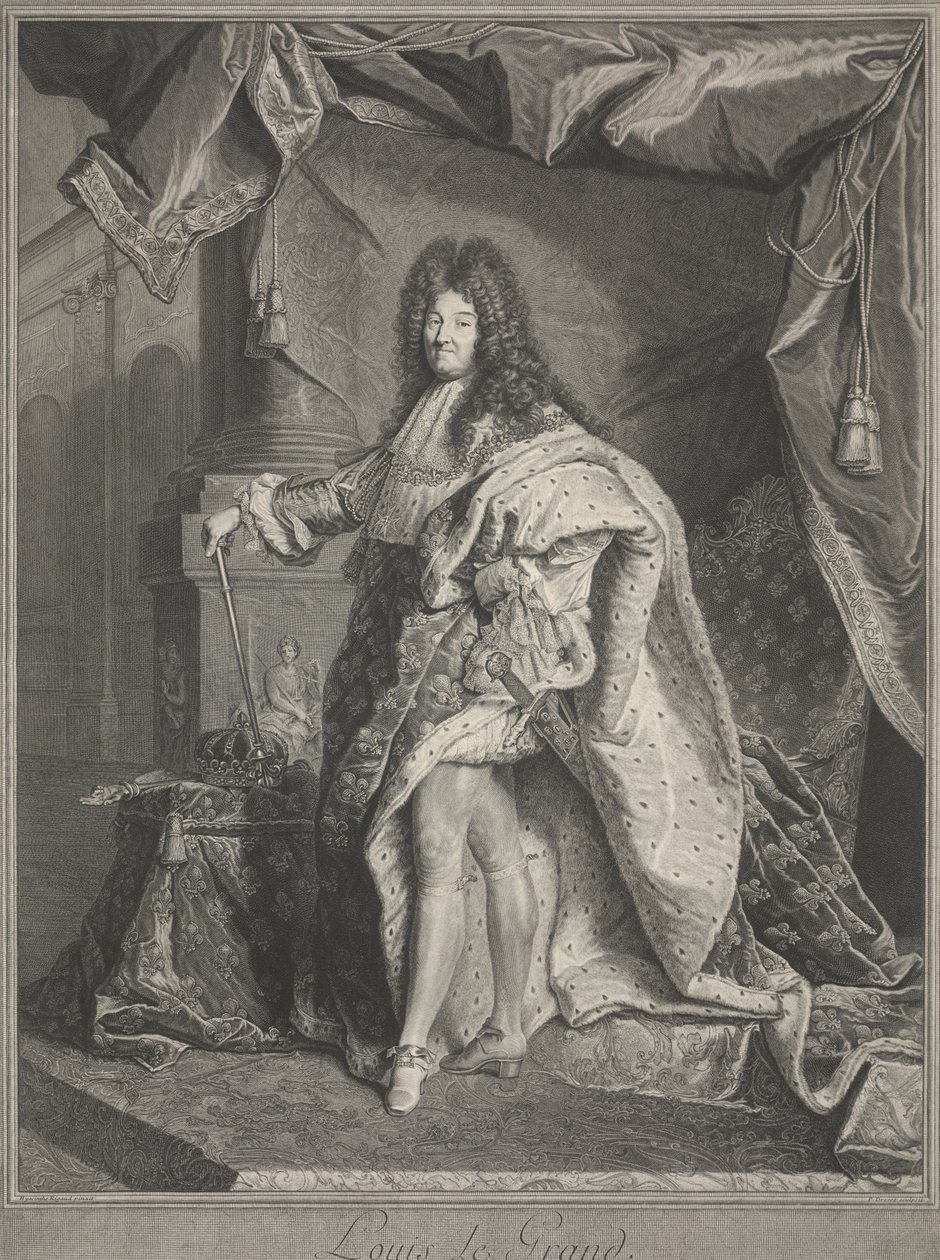 Louis der Große von Pierre Imbert Drevet