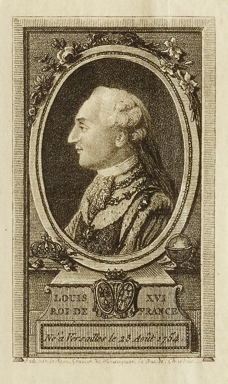 Louis XVI--König von Frankreich von Pierre Adrien Le Beau