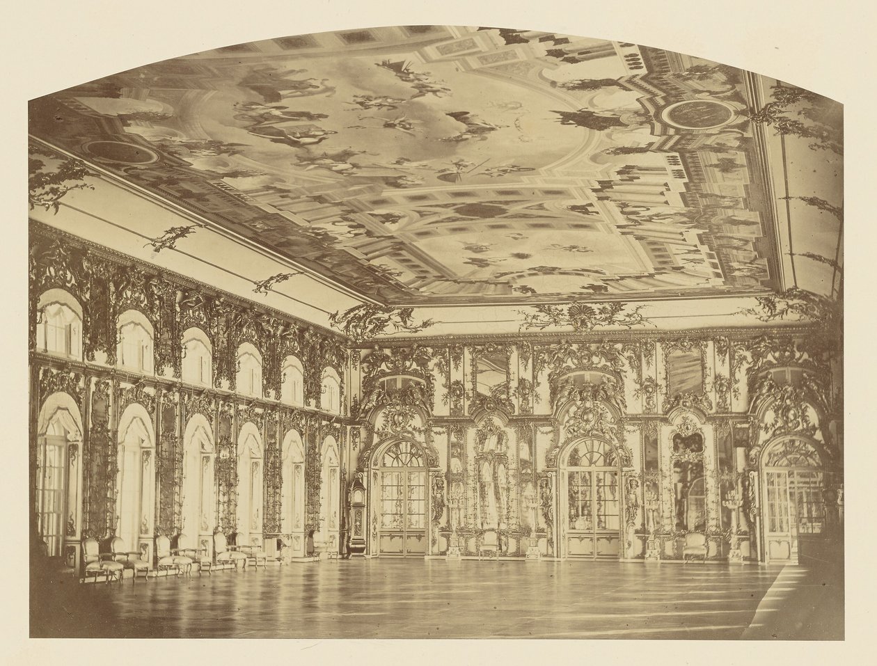 Palast von Zarskoje Selo, Großer Saal von Pierre Ambrose Richebourg
