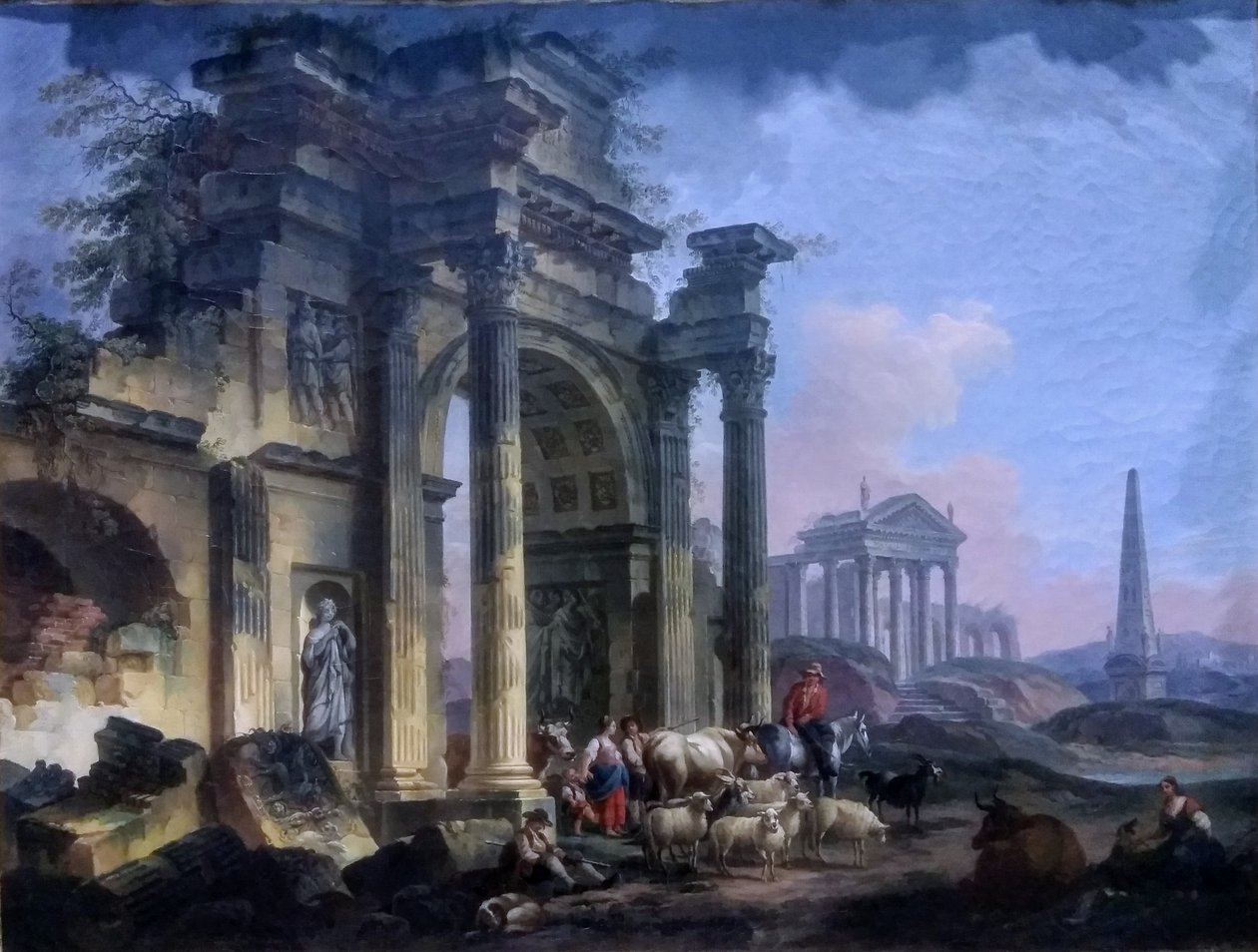 Arc de Triomphe von Pierre Antoine Demachy