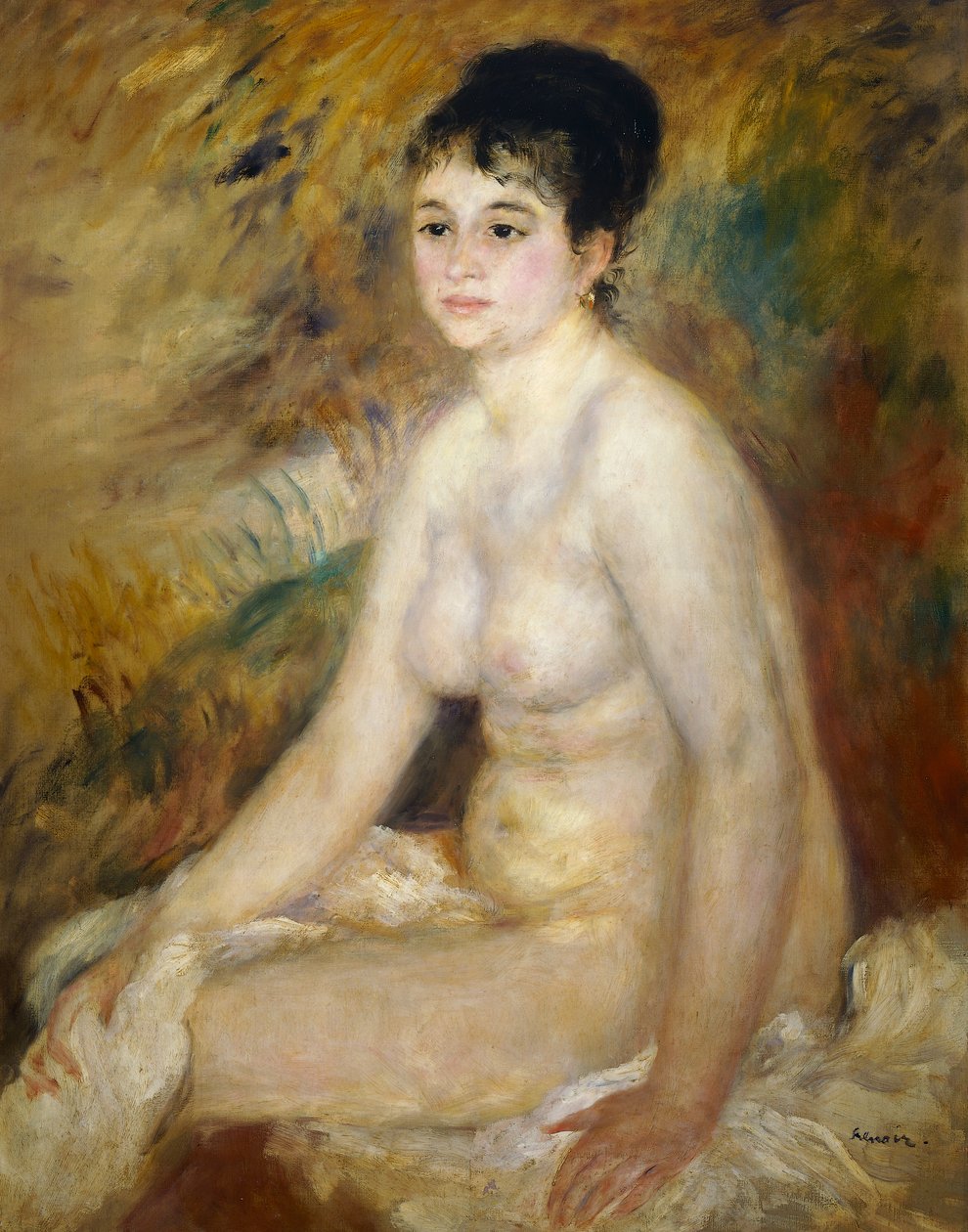 Nach dem Bad von Pierre Auguste Renoir