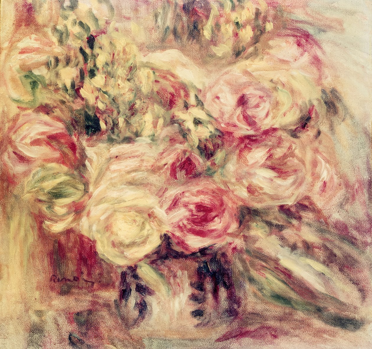 Rosenstrauß von Pierre Auguste Renoir