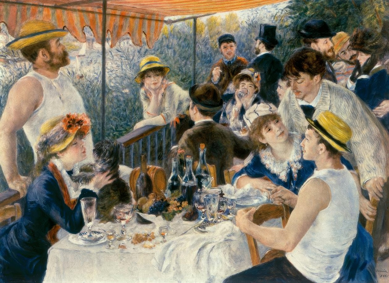 Frühstück der Ruderer von Pierre Auguste Renoir