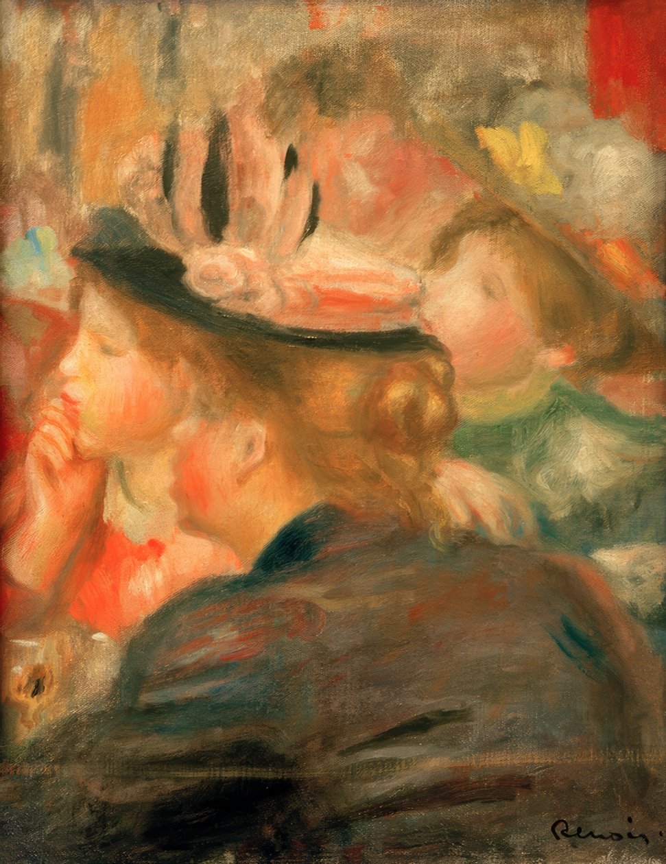 Im Theater von Pierre Auguste Renoir