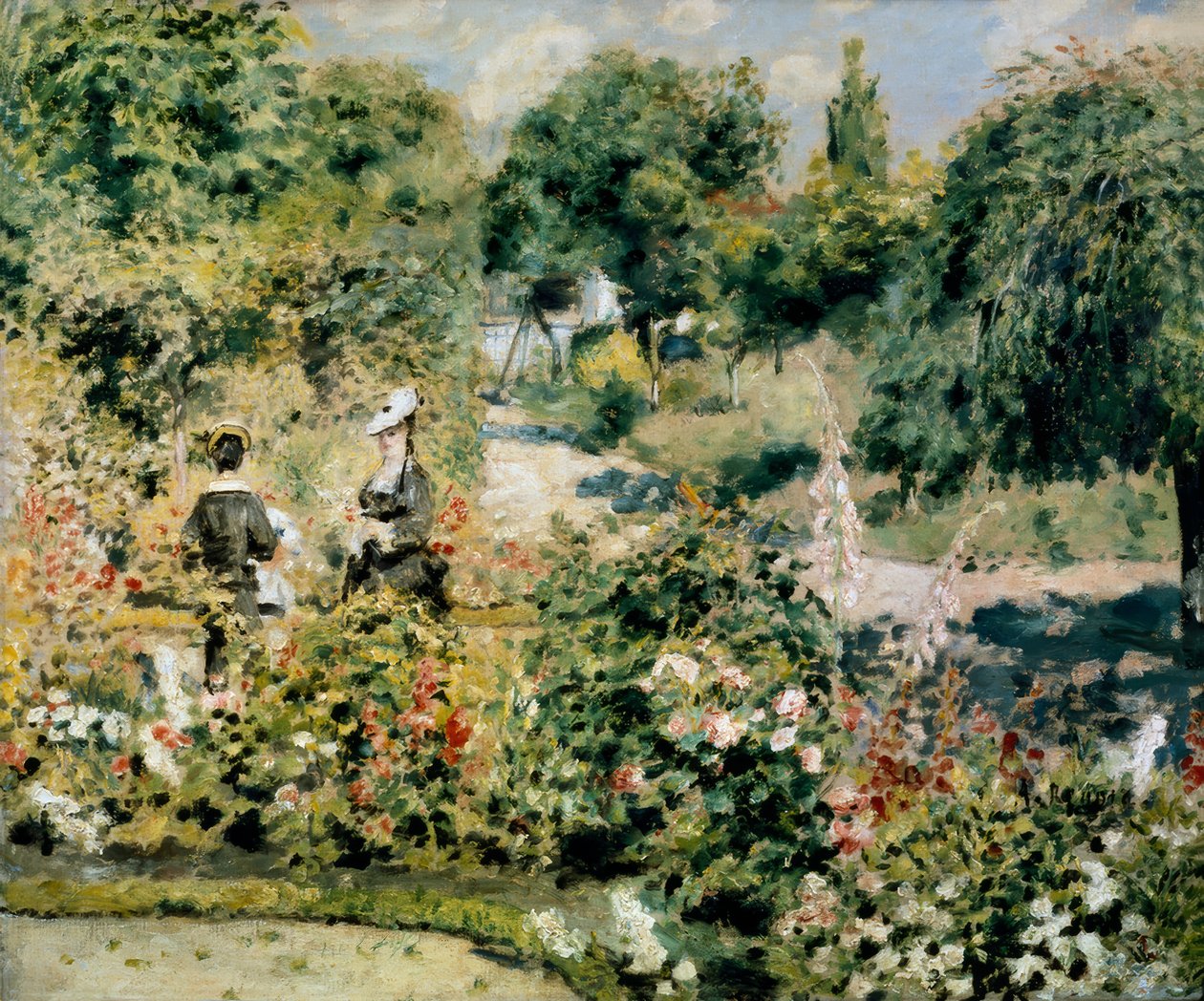 Garten in Fontenay von Pierre Auguste Renoir