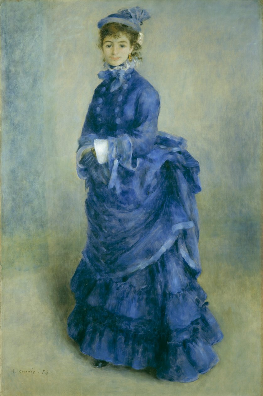 La Parisienne, 1874 von Pierre Auguste Renoir