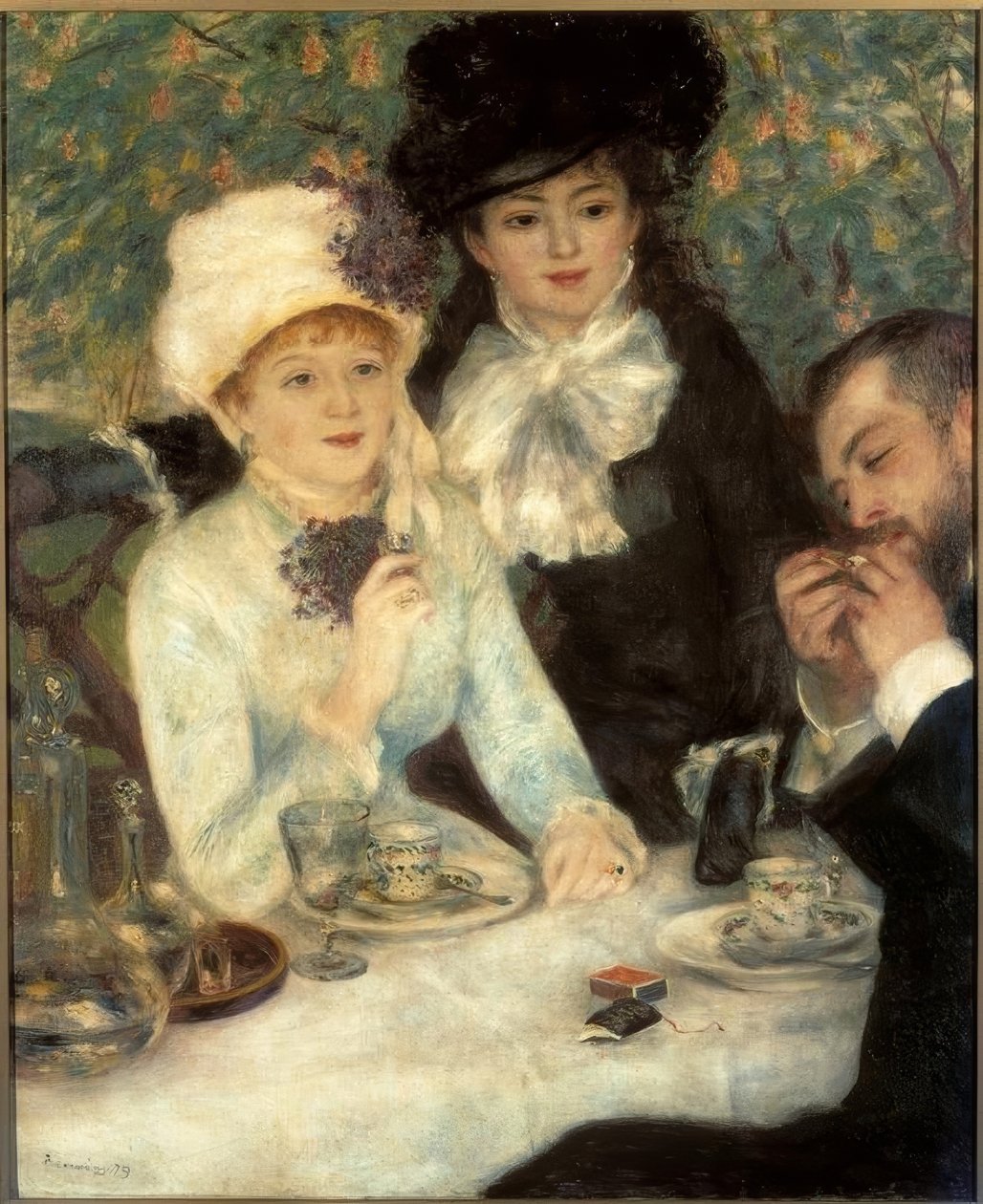 Das Ende des Frühstücks von Pierre Auguste Renoir