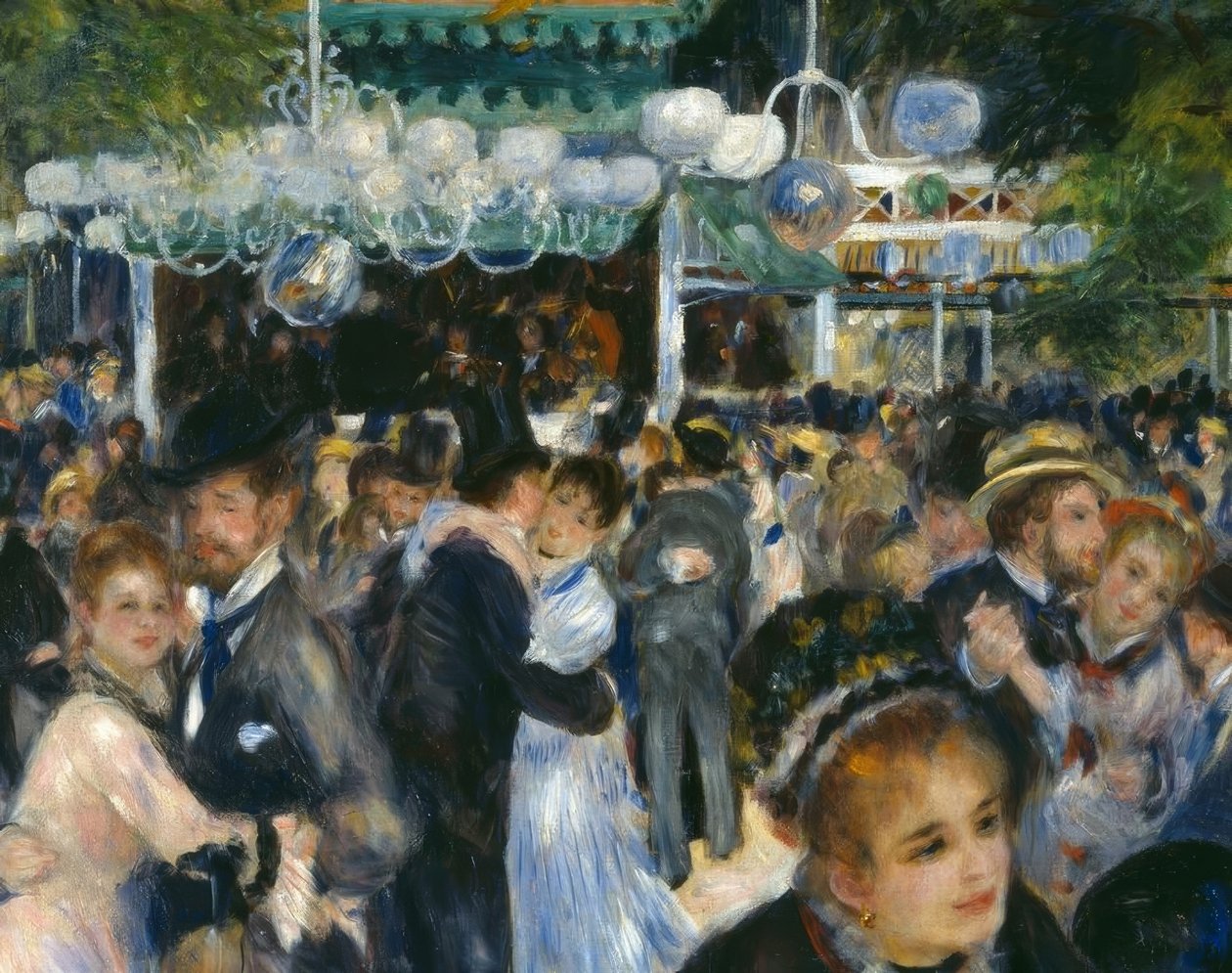 Das Moulin de la Galette von Pierre Auguste Renoir