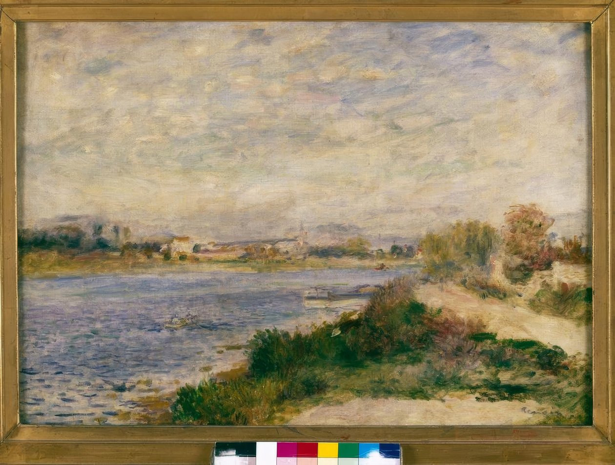 Die Seine in Argenteuil von Pierre Auguste Renoir