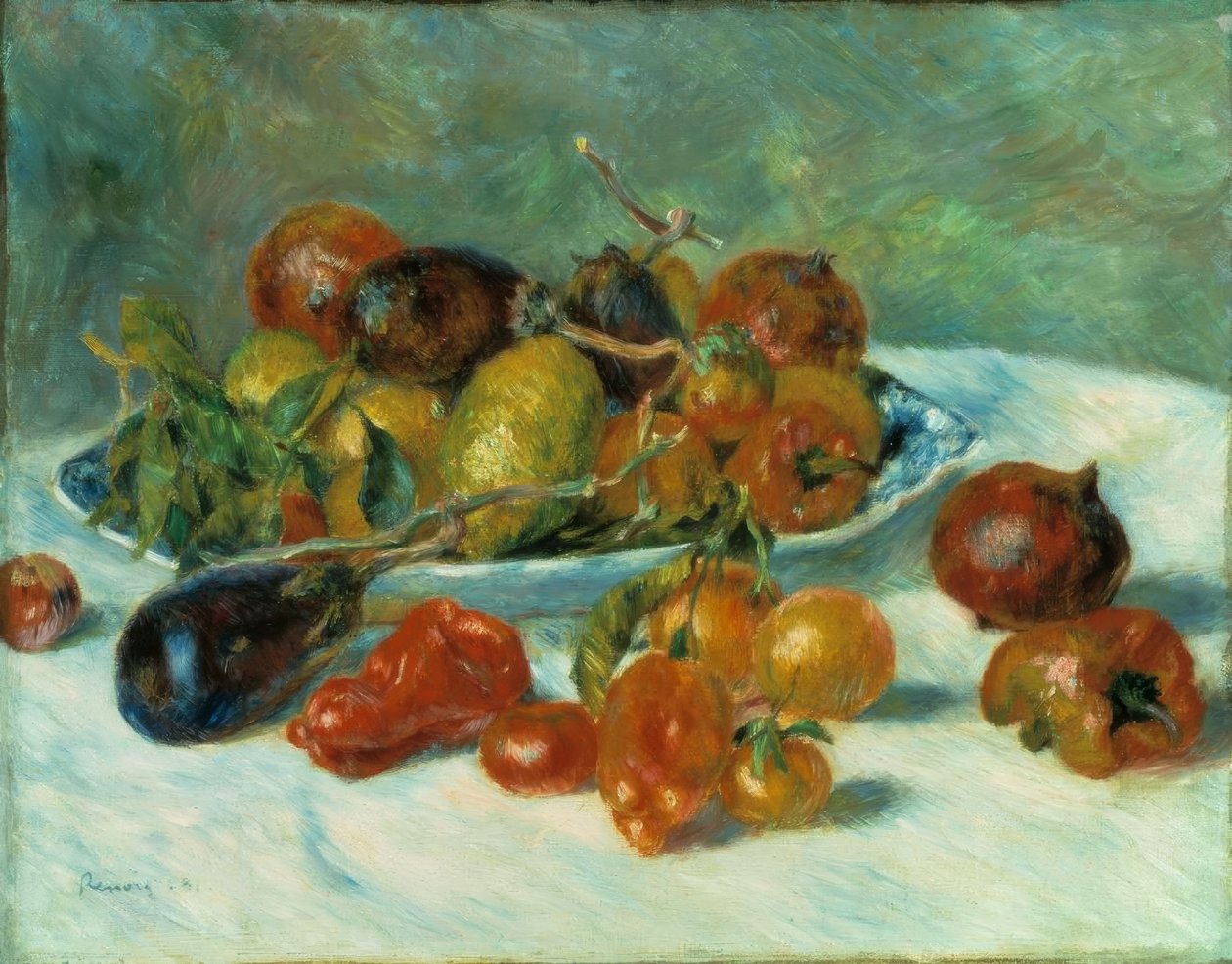 Die Früchte am Mittag von Pierre Auguste Renoir