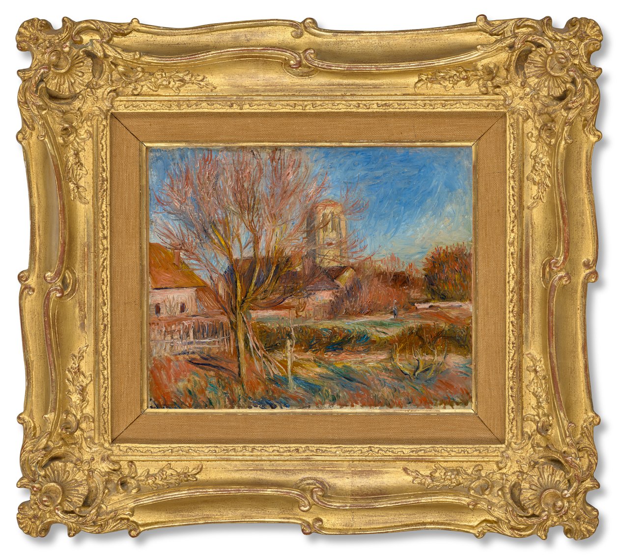 Die Kirche in Essoyes, ca. 1900 von Pierre Auguste Renoir