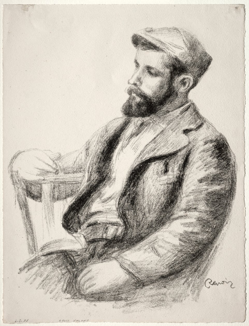 Louis Valtat von Pierre Auguste Renoir