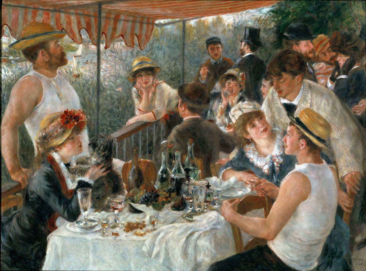 Das Frühstück der Ruderer von Pierre Auguste Renoir