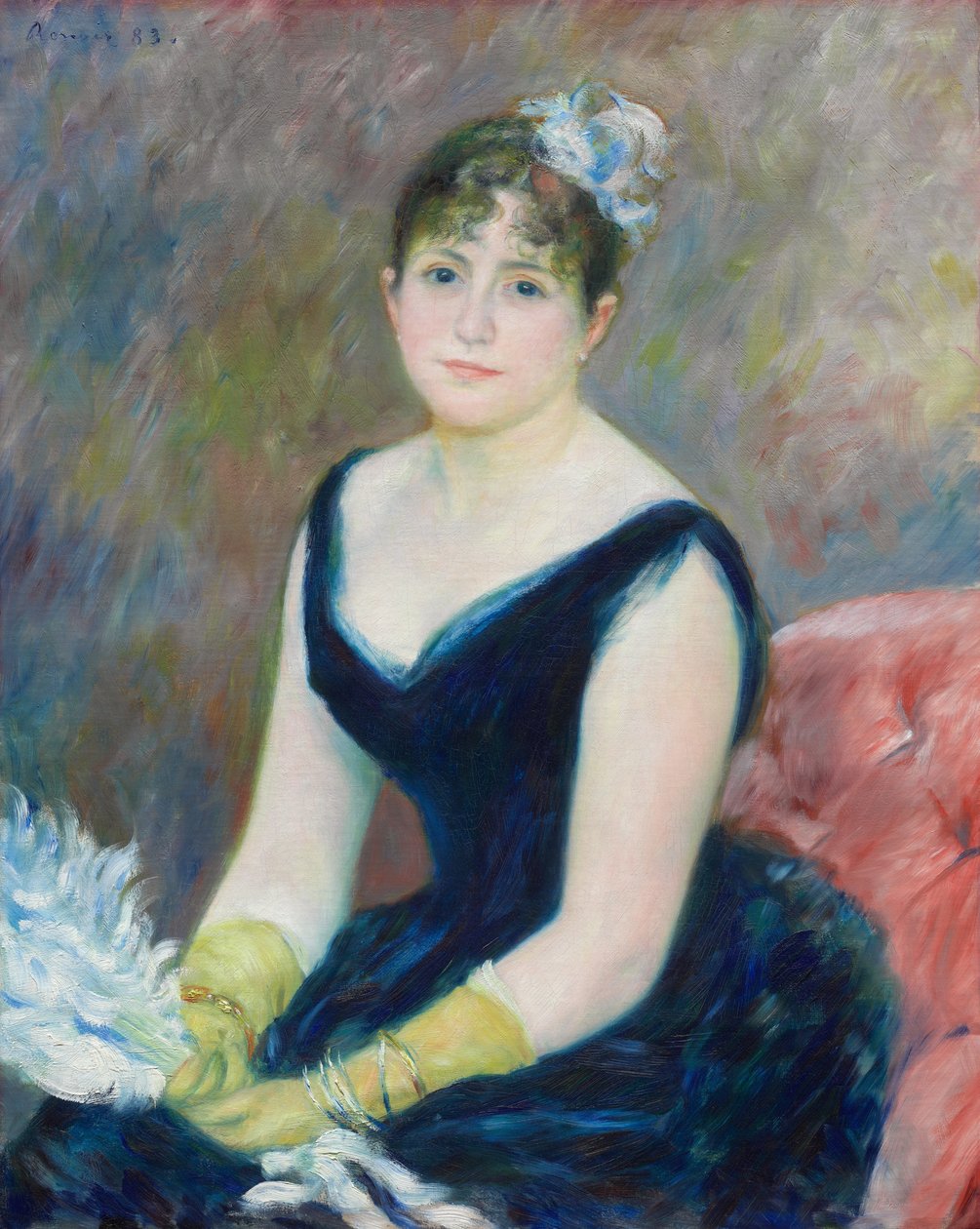 Madame Léon Clapisson von Pierre Auguste Renoir