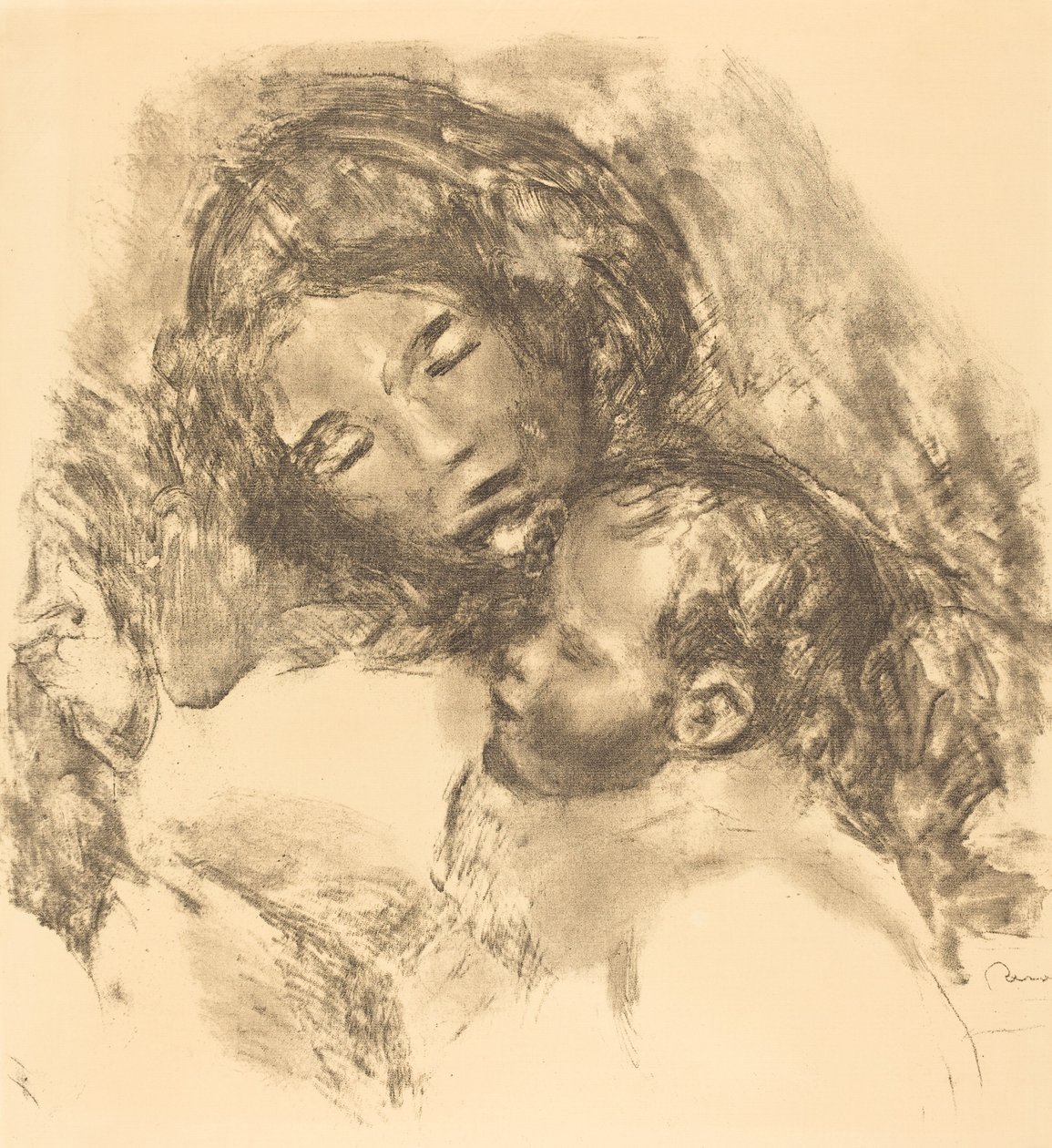 Mutterschaft, ca. 1912 von Pierre Auguste Renoir