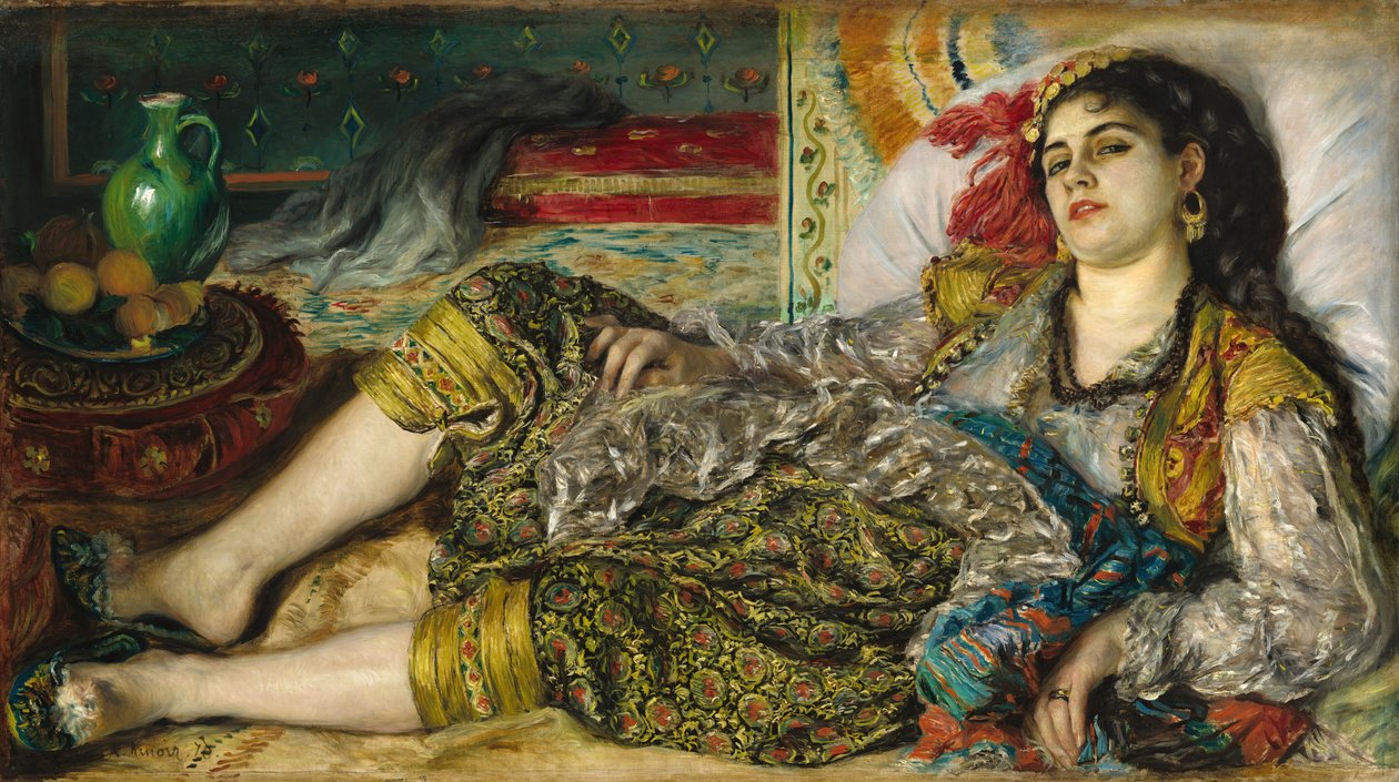 Odaliske, 1870 von Pierre Auguste Renoir