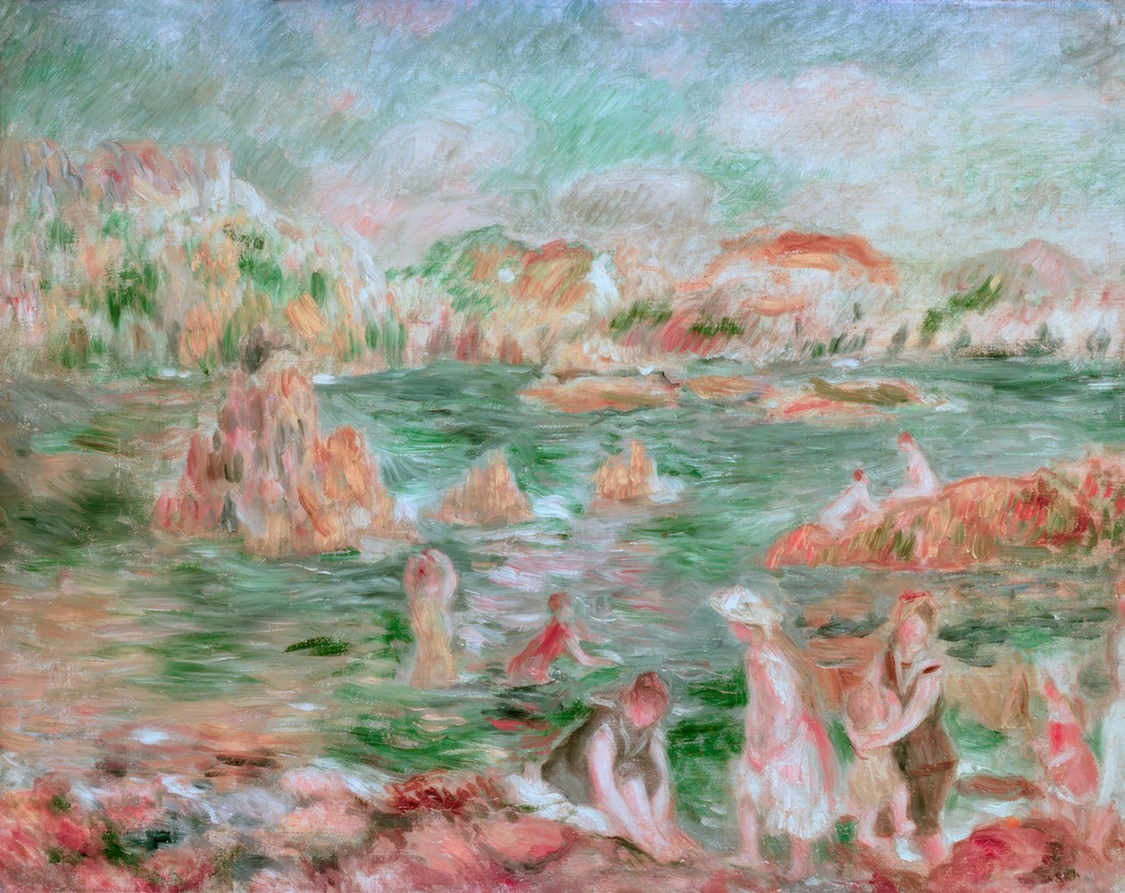Strand von Guernsey von Pierre Auguste Renoir