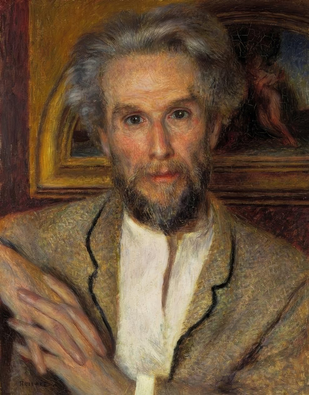 Porträt von Chocquet von Pierre Auguste Renoir