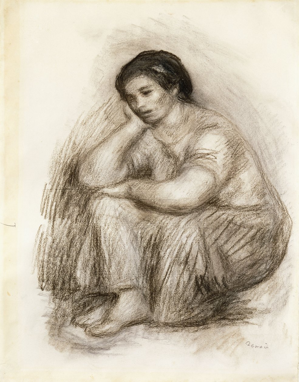 Porträt von Gabrielle von Pierre Auguste Renoir