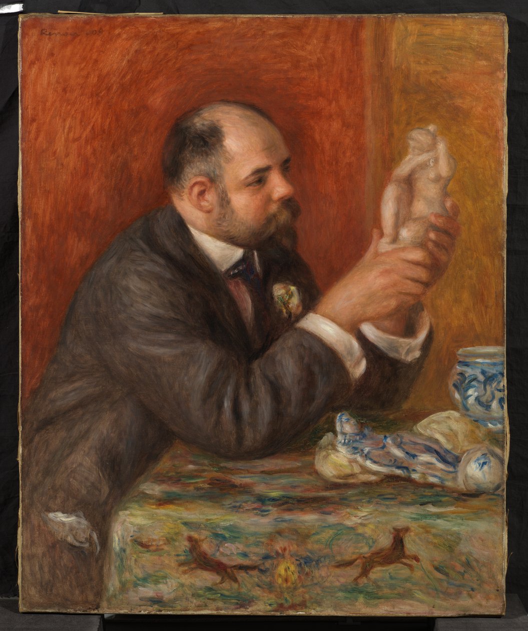 Porträt von Ambroise Vollard von Pierre Auguste Renoir