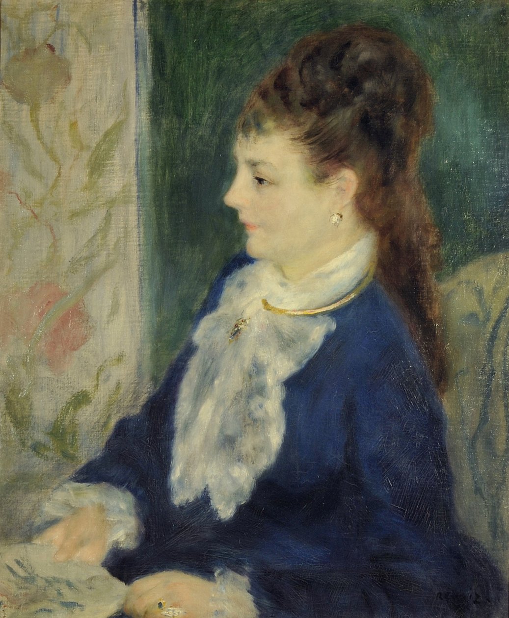Porträt von Madame X von Pierre Auguste Renoir