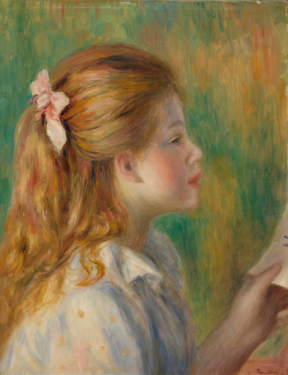 Lesen von Pierre Auguste Renoir